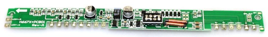 (image for) PCB w/8 Pin Socket Mars Light (HO E7-A)